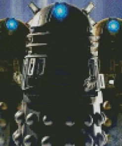 Dalek Diamond Painting