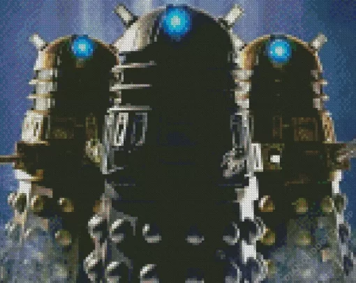 Dalek Diamond Painting