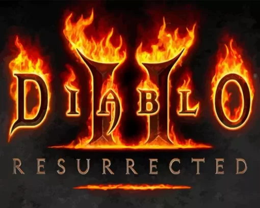 Diablo Resurrected Game Diamond Painting