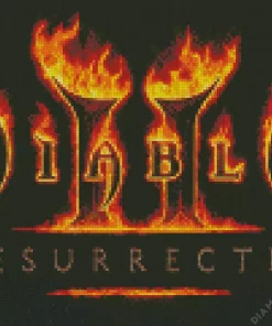 Diablo Resurrected Game Diamond Painting