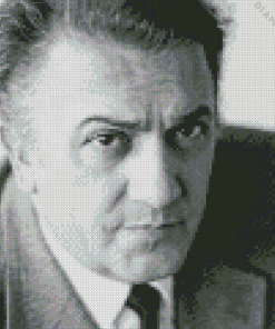 Director Federico Fellini Diamond Painting