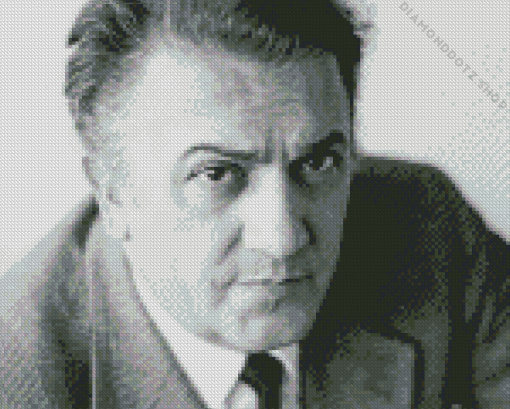 Director Federico Fellini Diamond Painting