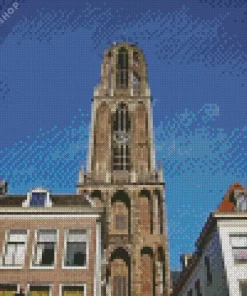 Dom Tower Of Utrecht Diamond Painting