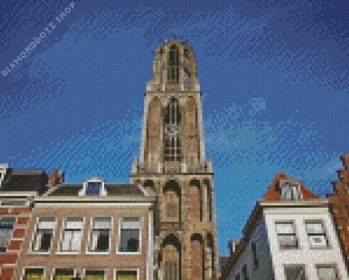 Dom Tower Of Utrecht Diamond Painting