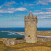 Doonagore Castle Ireland Diamond Painting