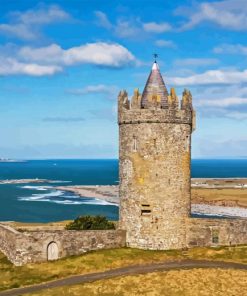 Doonagore Castle Ireland Diamond Painting