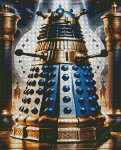 Dr Who Dalek Diamond Painting