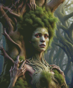 Dryad Tree Diamond Painting