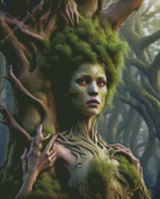 Dryad Tree Diamond Painting