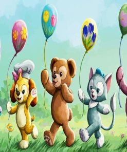 Duffy And Friends Diamond Painting