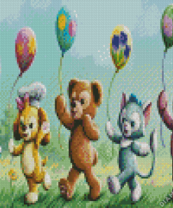 Duffy And Friends Diamond Painting