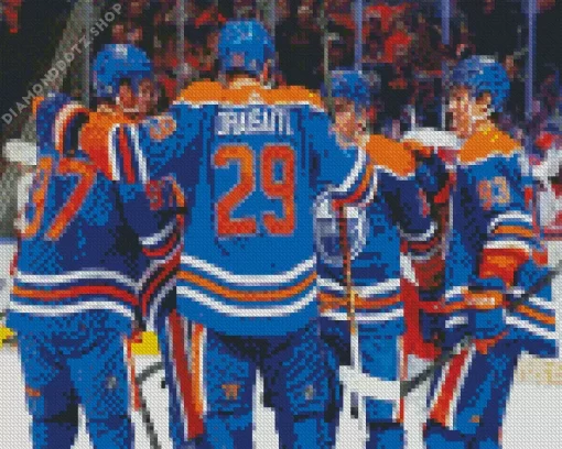 Edmonton Oilers Diamond Painting