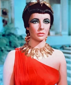 Elizabeth Taylor Cleopatra Diamond Painting