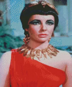 Elizabeth Taylor Cleopatra Diamond Painting