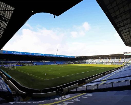 Elland Road Stadium Diamond Painting