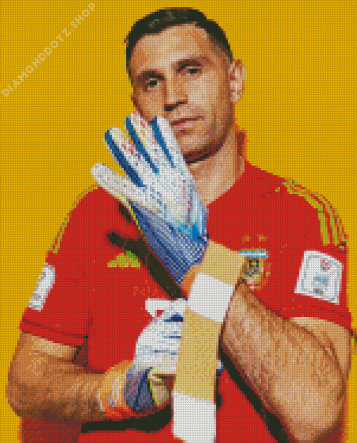 Emiliano Martinez Diamond Painting