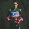 Esteban Ocon Diamond Painting