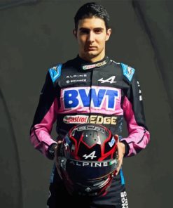 Esteban Ocon Diamond Painting