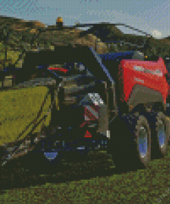 Farming Simulator Game Diamond Painting