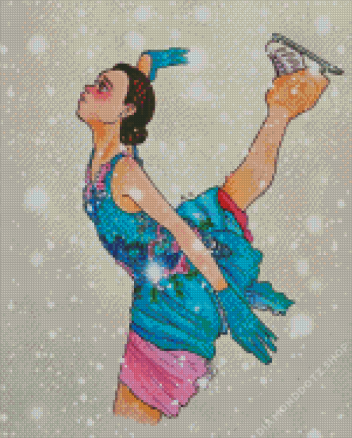 Figure Skating Diamond Painting