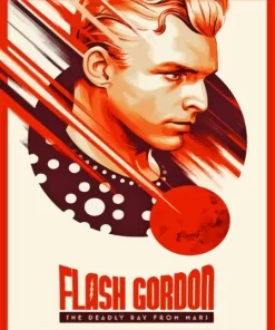 Flash Gordon Poster Art Diamond Painting