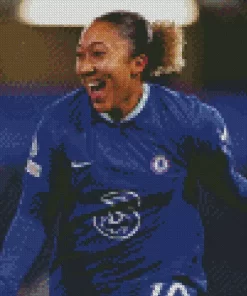 Footballer Lauren James Diamond Painting