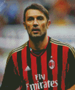 Footballer Paolo Maldini Diamond Painting