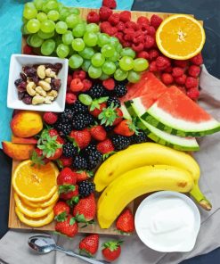 Fruits Plate Diamond Painting