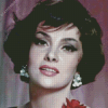 Gina Lollobrigida Diamond Painting