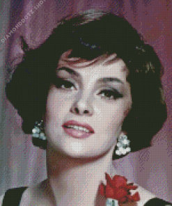 Gina Lollobrigida Diamond Painting