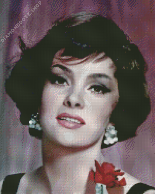 Gina Lollobrigida Diamond Painting