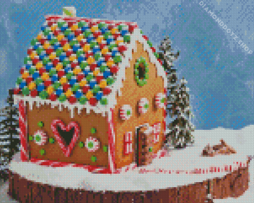 Gingerbread Diamond Painting