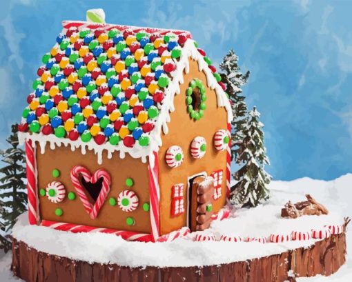 Gingerbread Diamond Painting