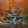 Glade Creek Grist Mill Diamond Painting