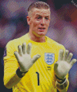 Goalkeeper Jordan Pickford Diamond Painting