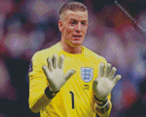 Goalkeeper Jordan Pickford Diamond Painting