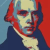 Illustration James Madison Diamond Painting