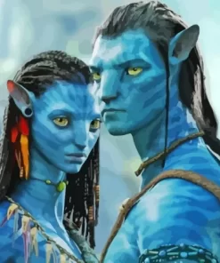 Jack And Sully Avatar Characters Diamond Painting