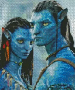 Jack And Sully Avatar Characters Diamond Painting