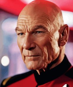 Jean Luc Picard Star Trek Diamond Painting