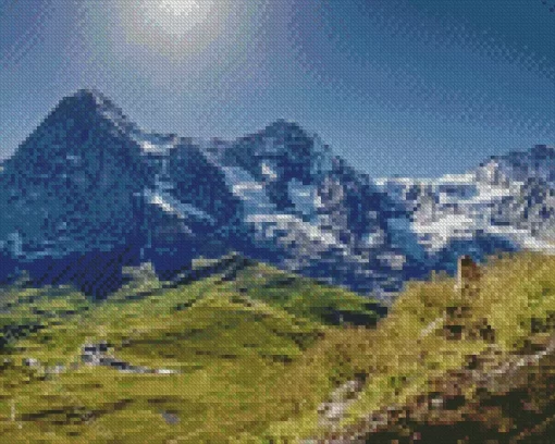 Jungfrau Diamond Painting