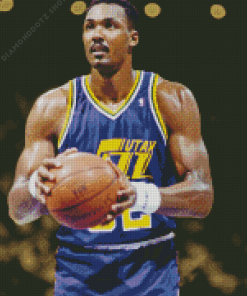 Karl Malone Diamond Painting