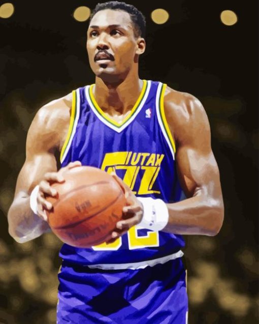 Karl Malone Diamond Painting