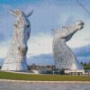 Kelpies Of Scotland Diamond Painting