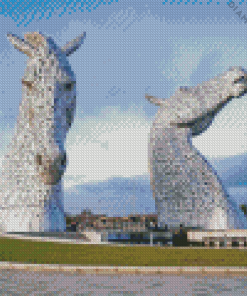 Kelpies Of Scotland Diamond Painting