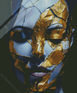 Kintsugi Girl Diamond Painting