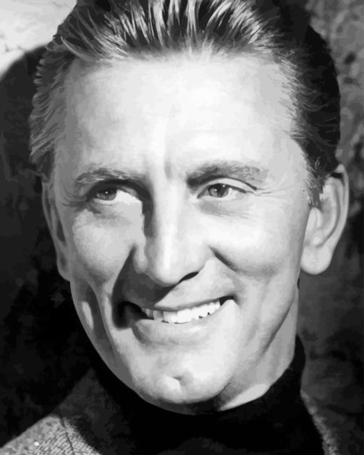 Kirk Douglas Actor Diamond Painting