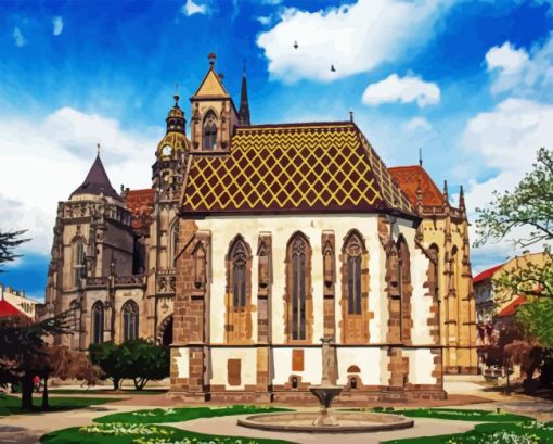 Kosice St Elizabeth Cathedral Diamond Painting