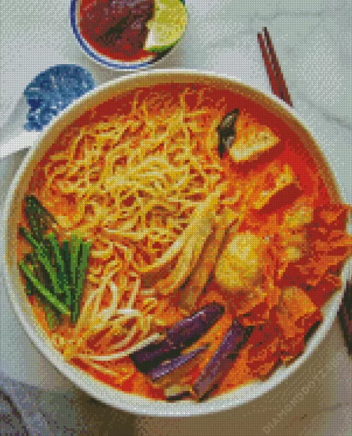 Laksa Diamond Painting