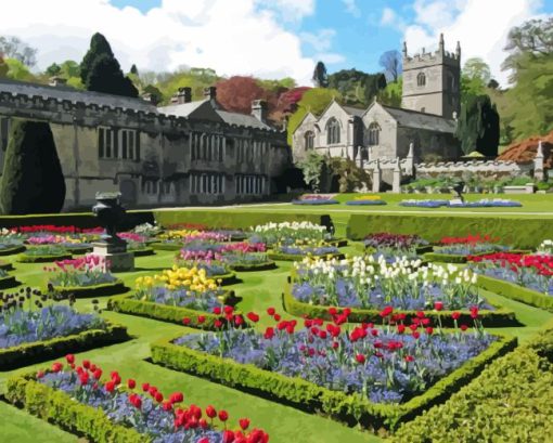 Lanhydrock Gardens Diamond Painting